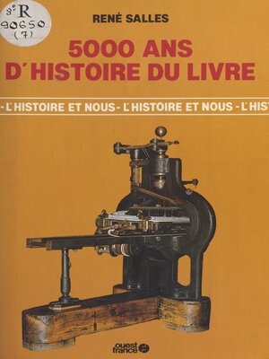 cover image of 5.000 ans d'histoire du livre